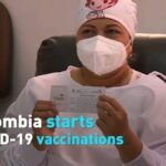 Colombia Begins COVID-19 Vaccinations with Pfizer's First Batch video poster