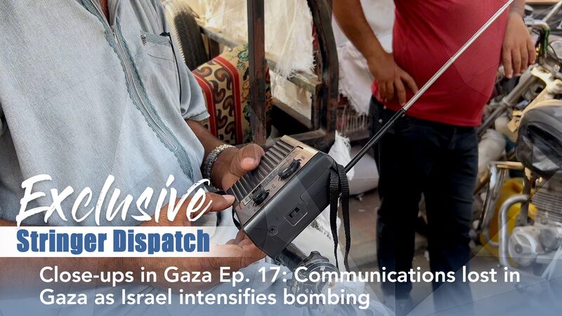 Communications Restored in Gaza Amid Intensified Israeli Airstrikes video poster