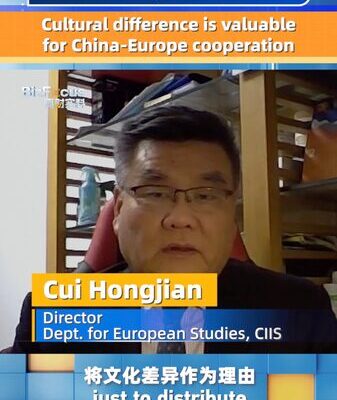 Cultural Differences Enhance China-Europe Cooperation: Expert video poster