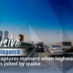 Dashcam Captures Moment 7.3-Magnitude Quake Shakes Highway in Taiwan Region video poster