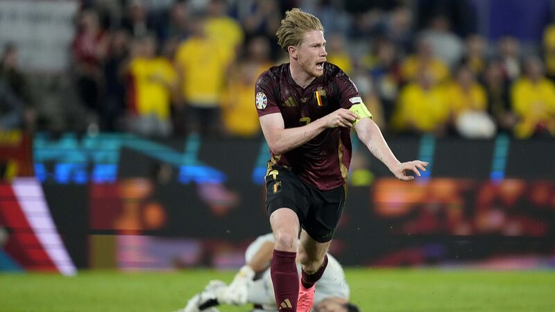 De Bruyne Leads Belgium to 2-0 Victory Over Romania at Euro 2024