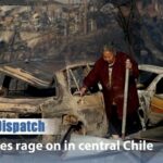 Devastating Forest Fires Ravage Central Chile, Hundreds Missing video poster