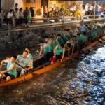 Diejiao Village's Thrilling Dragon Boat Race Navigates Guangdong's Water Alleys