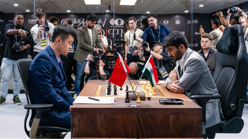Ding_Liren_Defeats_Gukesh_Dommaraju_in_Opening_Game_of_2024_World_Chess_Championship - Khabar Asia Ding_Liren_Defeats_Gukesh_Dommaraju_in_Opening_Game_of_2024_World_Chess_Championship