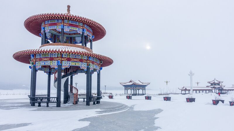 Discover the Winter Wonderland of China's Easternmost City video poster