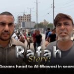 Displaced Gazans Seek Safety in Al-Mawasi Amid Ongoing Conflict video poster