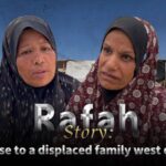 Displaced Palestinian Families Face Harsh Conditions West of Rafah video poster