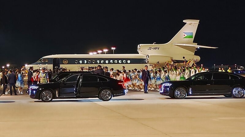 Djibouti_s_President_Arrives_in_Beijing_for_2024_FOCAC_Summit_poster - Khabar Asia Djibouti_s_President_Arrives_in_Beijing_for_2024_FOCAC_Summit video poster