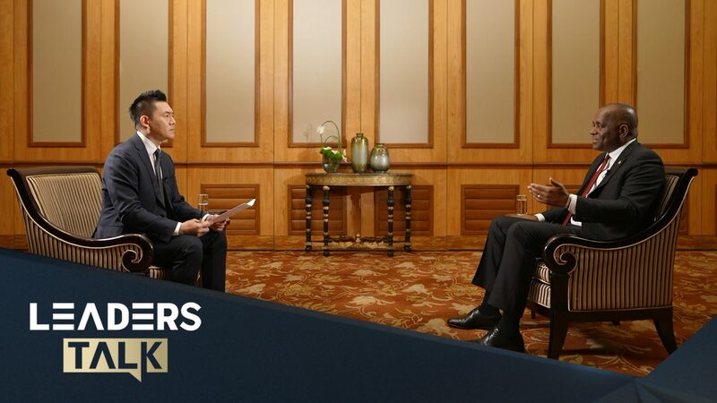 Dominica's PM Roosevelt Skerrit Lauds China's Role in Rebuilding and Cooperation video poster