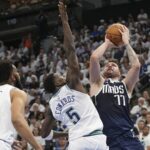 Doncic Leads Mavericks to Thrilling Victory Over Timberwolves in Game 1
