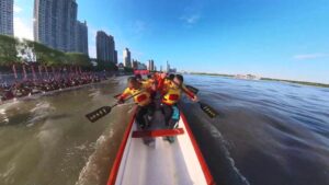Dragon Boats Glide in Thrilling Harbin Race During Festival ...