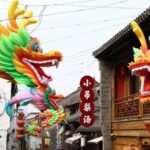 Dragon Decorations Adorn China as Spring Festival Approaches