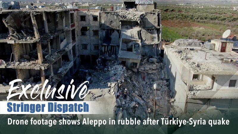 Drone_Footage_Reveals_Devastation_in_Aleppo_Following_Twin_Earthquakes_poster - Khabar Asia Drone Footage Reveals Devastation in Aleppo Following Twin Earthquakes video poster