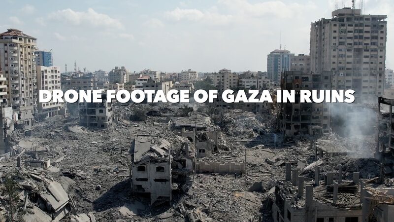 Drone_Footage_Unveils_Extensive_Destruction_in_Gaza_After_Month-Long_Bombardments_poster - Khabar Asia Drone Footage Unveils Extensive Destruction in Gaza After Month-Long Bombardments video poster