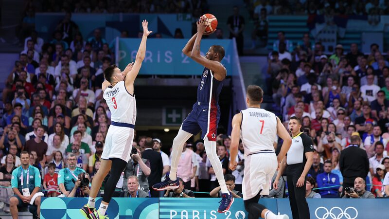 Durant_s_Dominance_Leads_USA_to_Victory_Over_Serbia_Despite_Embiid_s_Struggles - Khabar Asia Durant_s_Dominance_Leads_USA_to_Victory_Over_Serbia_Despite_Embiid_s_Struggles