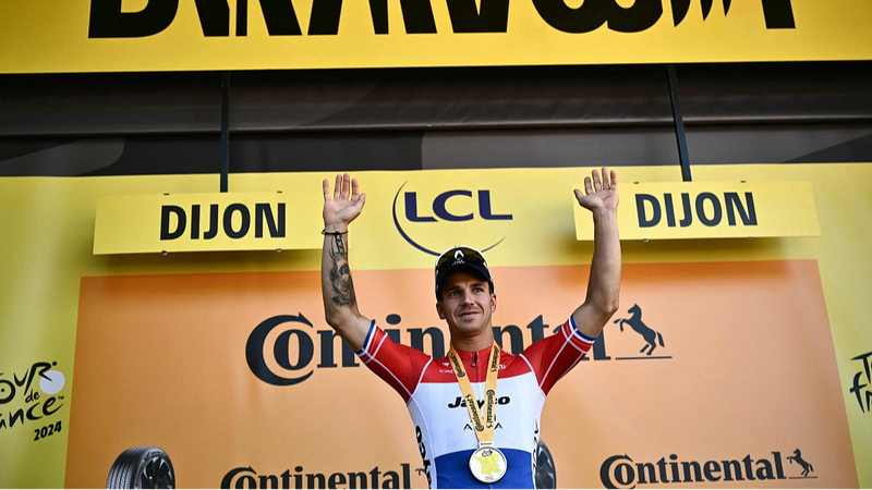 Dylan Groenewegen Wins Stage Six; Pogacar Retains Tour de France Lead