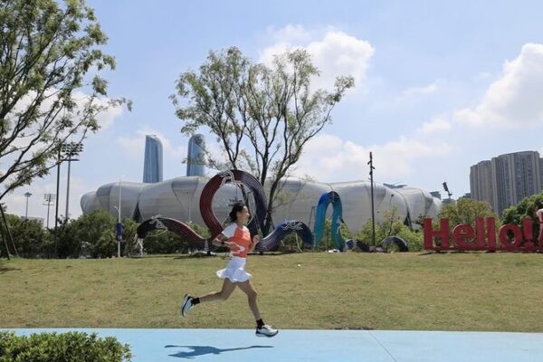 Embracing Nature: Hangzhou's Runners Blend Tranquility and Vitality video poster