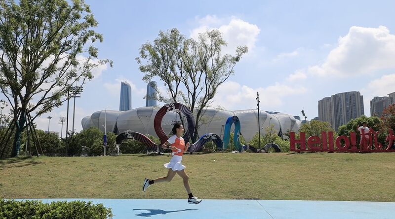 Embracing Nature: Hangzhou's Runners Blend Tranquility and Vitality video poster