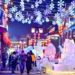 Enchanting Ice Sculptures Light Up Hulunbuir's Winter Wonderland