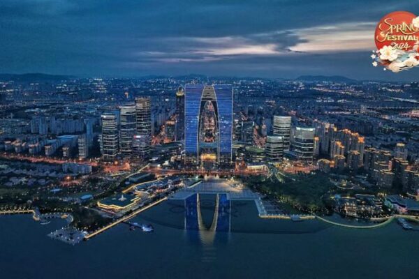 Enchanting Suzhou Illuminated: Night Views During Chinese New Year video poster