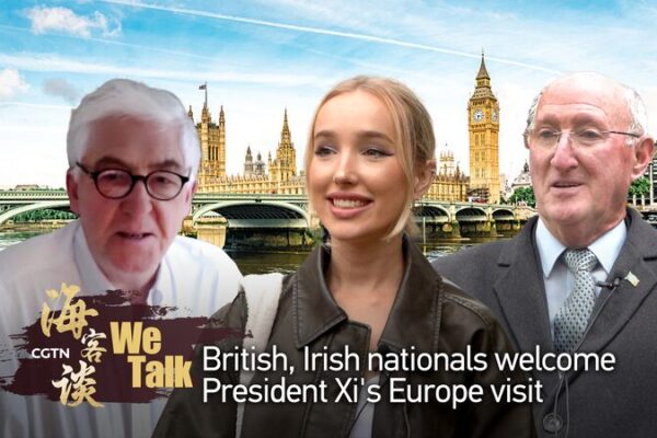 European Residents Welcome President Xi Jinping's Visit to Strengthen Ties video poster