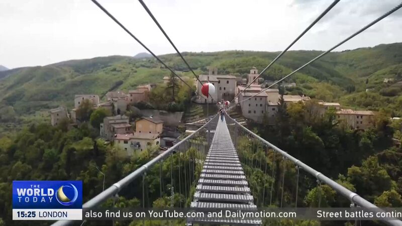 Europes_Highest_Pedestrian_Bridge_Aims_to_Revitalize_Italian_Town_poster - Khabar Asia Europe's Highest Pedestrian Bridge Aims to Revitalize Italian Town video poster
