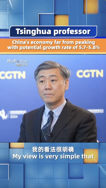 Expert Li Daokui: China's Economy Poised for 5.8% Growth, Far from Peaking video poster