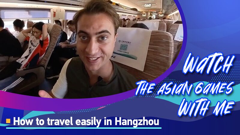 Exploring Hangzhou's Asian Games with Vlogger Tomas: An Eco-Friendly Journey video poster