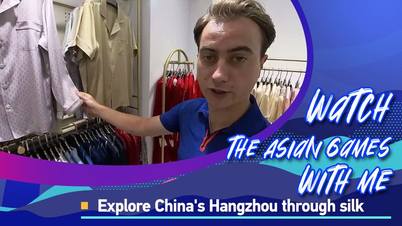 Exploring Hangzhou's Silk Heritage with Dutch Vlogger Tomas Ahead of Asian Games