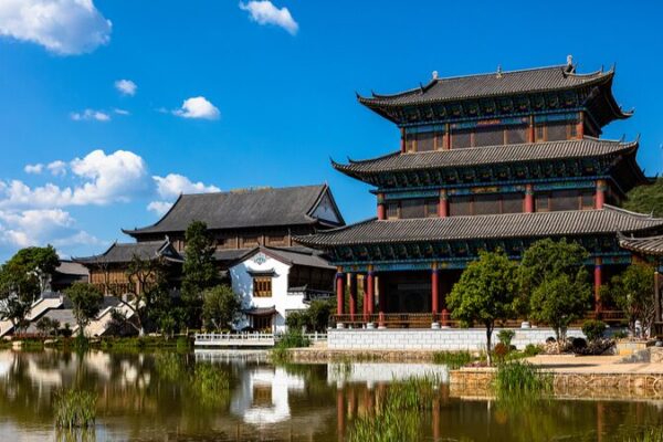 Exploring the Serenity of Jianchuan Wood Carving Art Town in Yunnan video poster