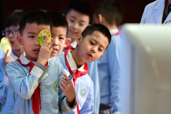 Eye Health Checks Cover Over 95% of Children Aged 0-6 in the Chinese Mainland Eye Health Checks Cover Over 95% of Children Aged 0-6 in the Chinese Mainland
