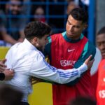 Fan Invades Pitch to Snap Selfie with Cristiano Ronaldo Ahead of Euro 2024