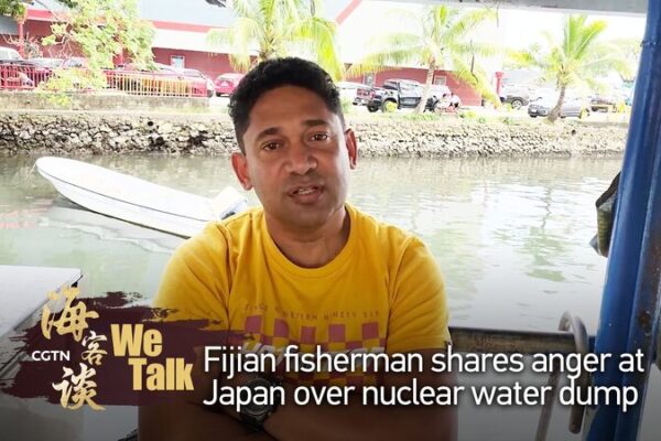 Fijian Fisherman Voices Concern Over Japan's Fukushima Water Release video poster