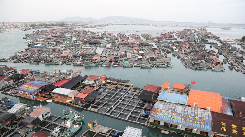 Floating_Fishing_Village_in_South_China_Thrives_on_Tourism - Khabar Asia Floating Fishing Village in South China Thrives on Tourism