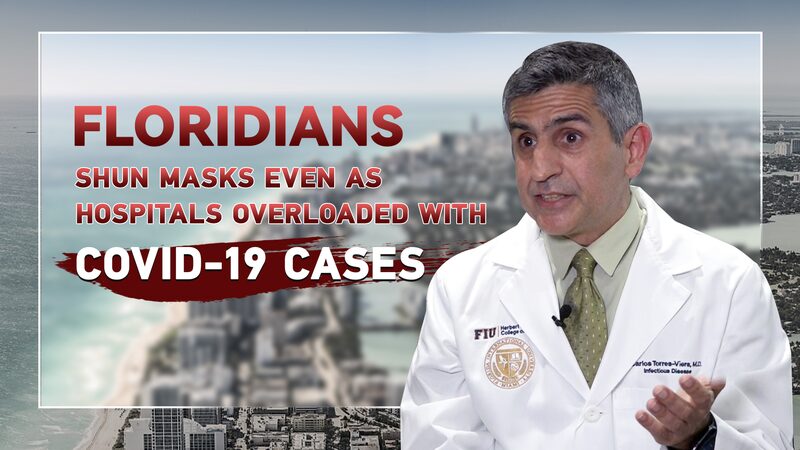 Florida's COVID-19 Surge: Hospitals Overwhelmed Amid Mask Resistance video poster