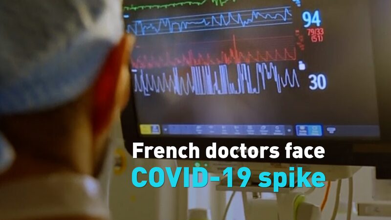 French Healthcare Overwhelmed Amid New COVID-19 Surge video poster