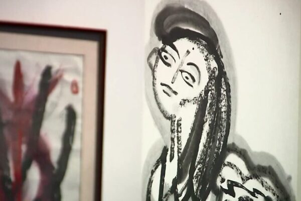 French Philosopher Merges Chinese Ink Art and Western Style in Shanghai Exhibition French Philosopher Merges Chinese Ink Art and Western Style in Shanghai Exhibition video poster