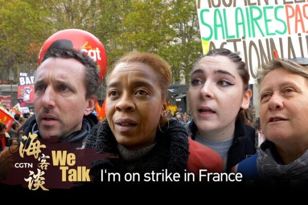 French Workers Strike Over Wages Amid Soaring Inflation French Workers Strike Over Wages Amid Soaring Inflation video poster