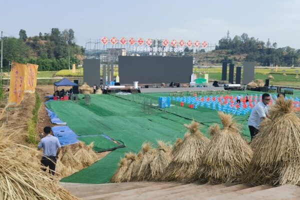 Fuling Celebrates Harvest Festival with Fishing and Rice Blading Contest Fuling_Celebrates_Harvest_Festival_with_Fishing_and_Rice_Blading_Contest video poster