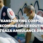 Gaza Ambulance Driver's Daily Reality: Transporting Victims Amid Conflict video poster
