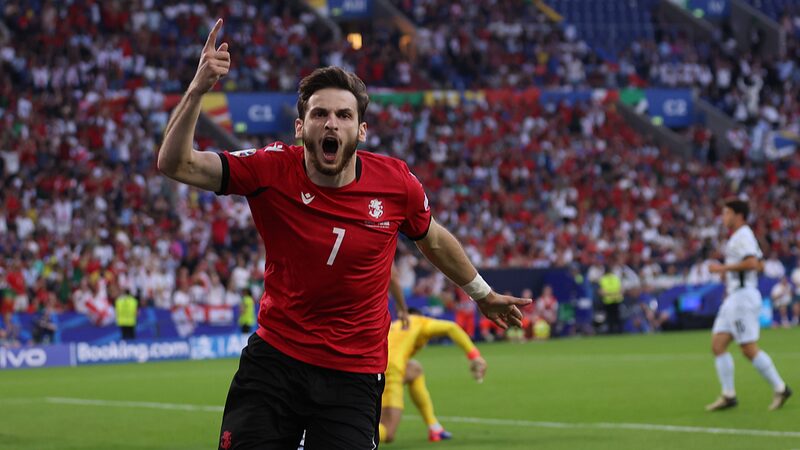 Georgia_Secures_Historic_Spot_in_Euro_2024_Last_16_with_Stunning_Win_Over_Portugal - Khabar Asia Georgia_Secures_Historic_Spot_in_Euro_2024_Last_16_with_Stunning_Win_Over_Portugal