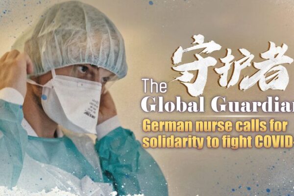 German Nurse on COVID-19 Frontline Calls for Global Solidarity German Nurse on COVID-19 Frontline Calls for Global Solidarity video poster