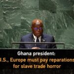 Ghana's President Akufo-Addo Calls for Reparations for Slave Trade at UN Assembly video poster