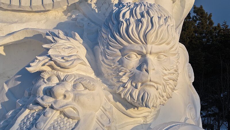 Giant__Monkey_King__Snow_Sculpture_to_Debut_at_Harbin_Snow_Expo - Khabar Asia Giant__Monkey_King__Snow_Sculpture_to_Debut_at_Harbin_Snow_Expo