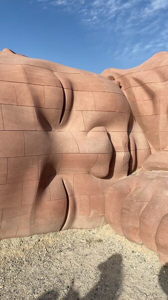 Giant__Son_of_the_Earth__Baby_Sculpture_Draws_Visitors_to_Gansu_Desert_poster - Khabar Asia Giant__Son_of_the_Earth__Baby_Sculpture_Draws_Visitors_to_Gansu_Desert video poster