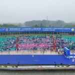 Global Athletes Compete for Olympic Points at Asia Triathlon Cup in Taizhou video poster