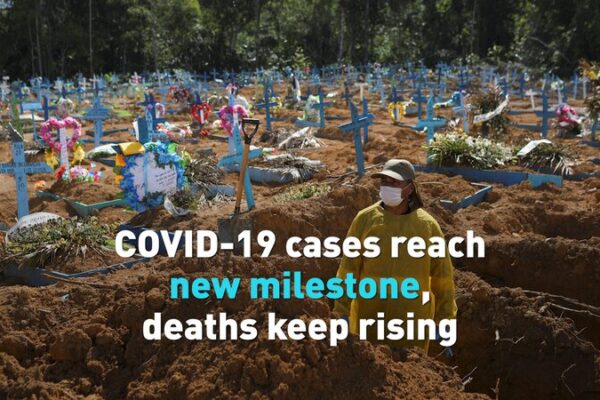 Global COVID-19 Cases Surpass 100 Million as Deaths Continue to Rise