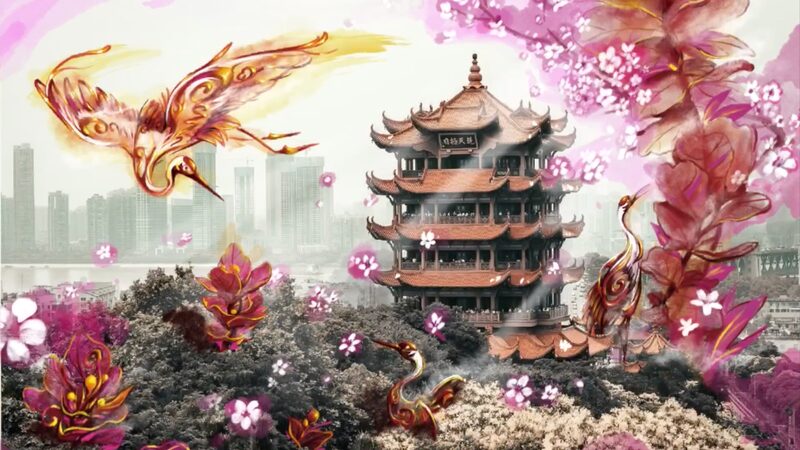 Global_Graffiti_Artists_Color_Wuhans_Streets_with_Virtual_Sakura_poster - Khabar Asia Global Graffiti Artists Color Wuhan's Streets with Virtual Sakura video poster