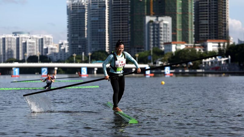Guangxi_s_Lu_Chuntao_Triumphs_in_Women_s_60m_Single_Bamboo_Drifting_at_National_Games_poster - Khabar Asia Guangxi_s_Lu_Chuntao_Triumphs_in_Women_s_60m_Single_Bamboo_Drifting_at_National_Games video poster