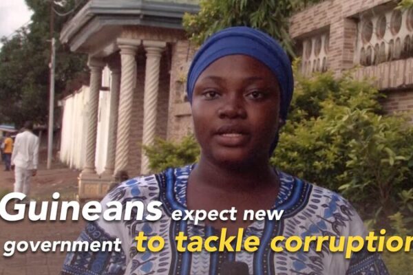 Guineans Hope New Government Will Fight Corruption After Coup Guineans Hope New Government Will Fight Corruption After Coup video poster